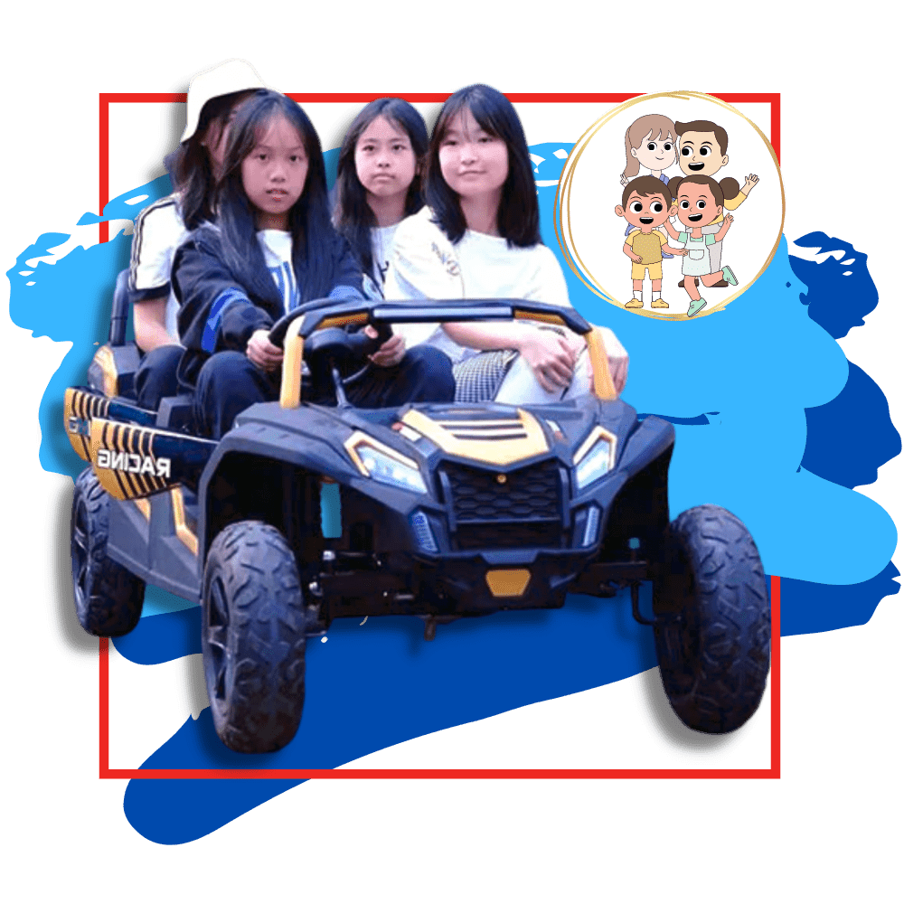 4 seater electric toy car on sale