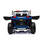 24V Freddo Storm Police UTV 2-Seater for Kids with Lights & Sirens for Action-Packed Adventures