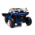 24V Freddo Storm Police UTV 2-Seater for Kids with Lights & Sirens for Action-Packed Adventures