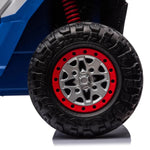 24V Freddo Storm Police UTV 2-Seater for Kids with Lights & Sirens for Action-Packed Adventures