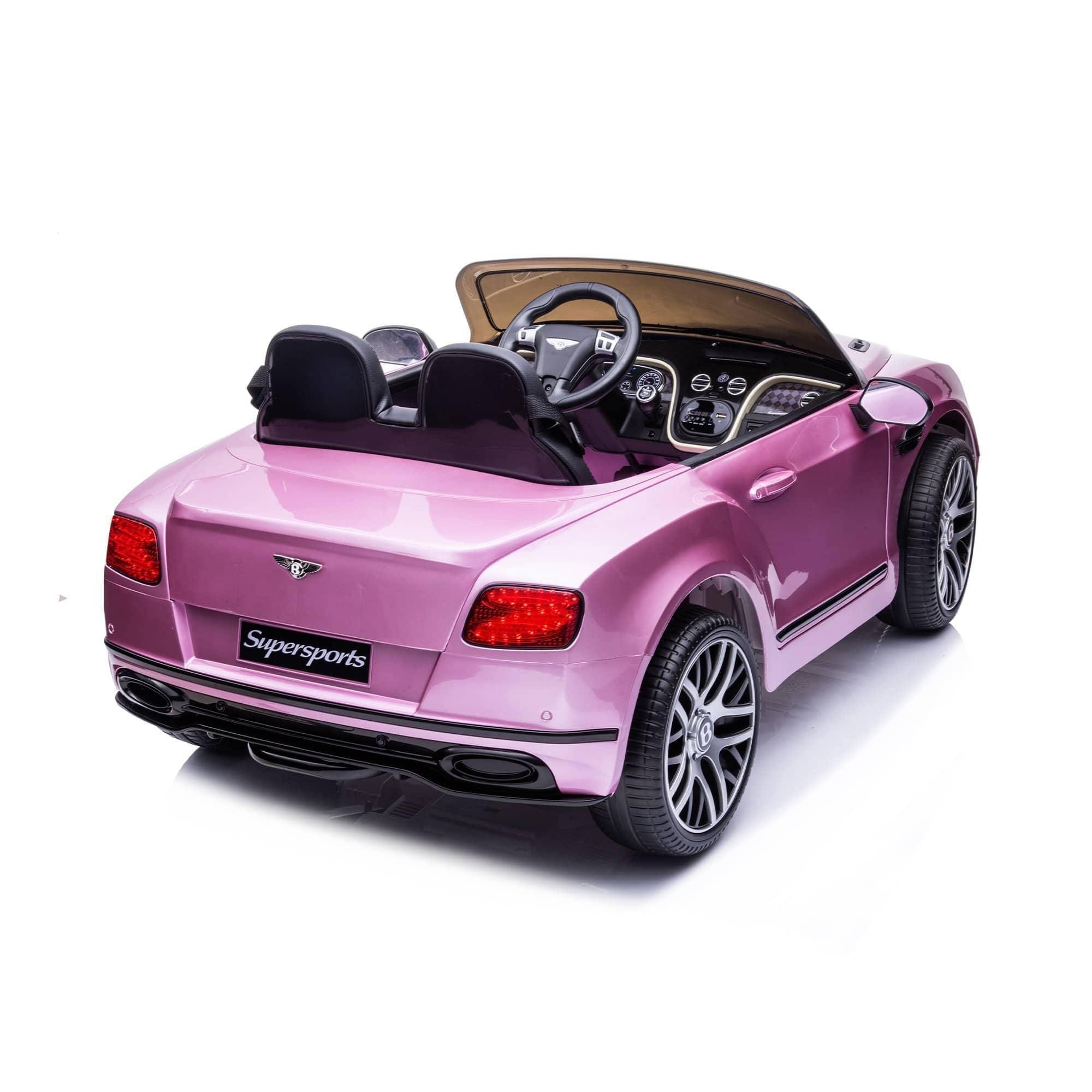 12V Bentley Continental 2 Seater Ride on Car - American Kids Cars