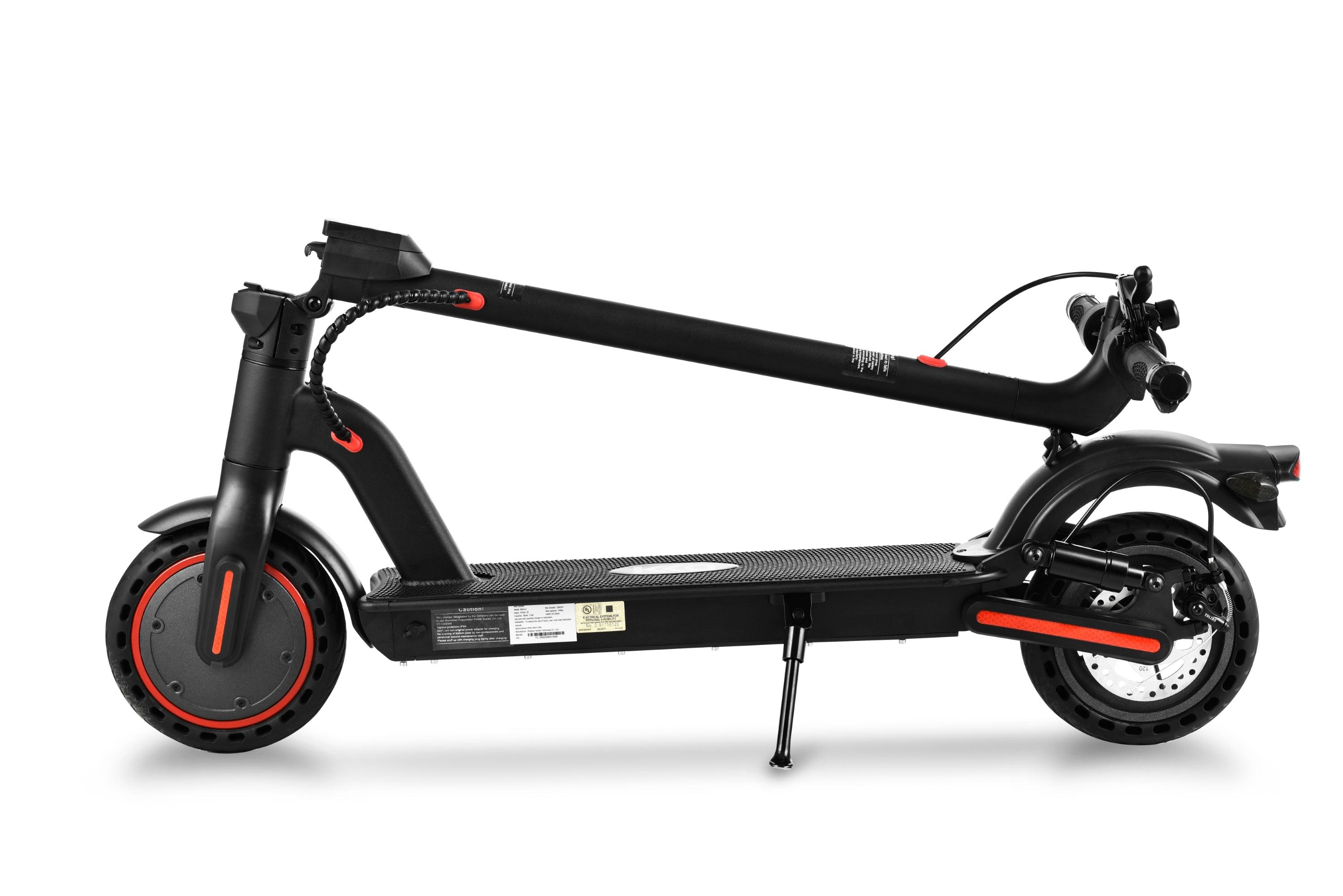 36V Freddo L2 E-Scooter 350W motor, shock absorbers, dual braking system and App, turn signal light and brake lights - American Kids Cars
