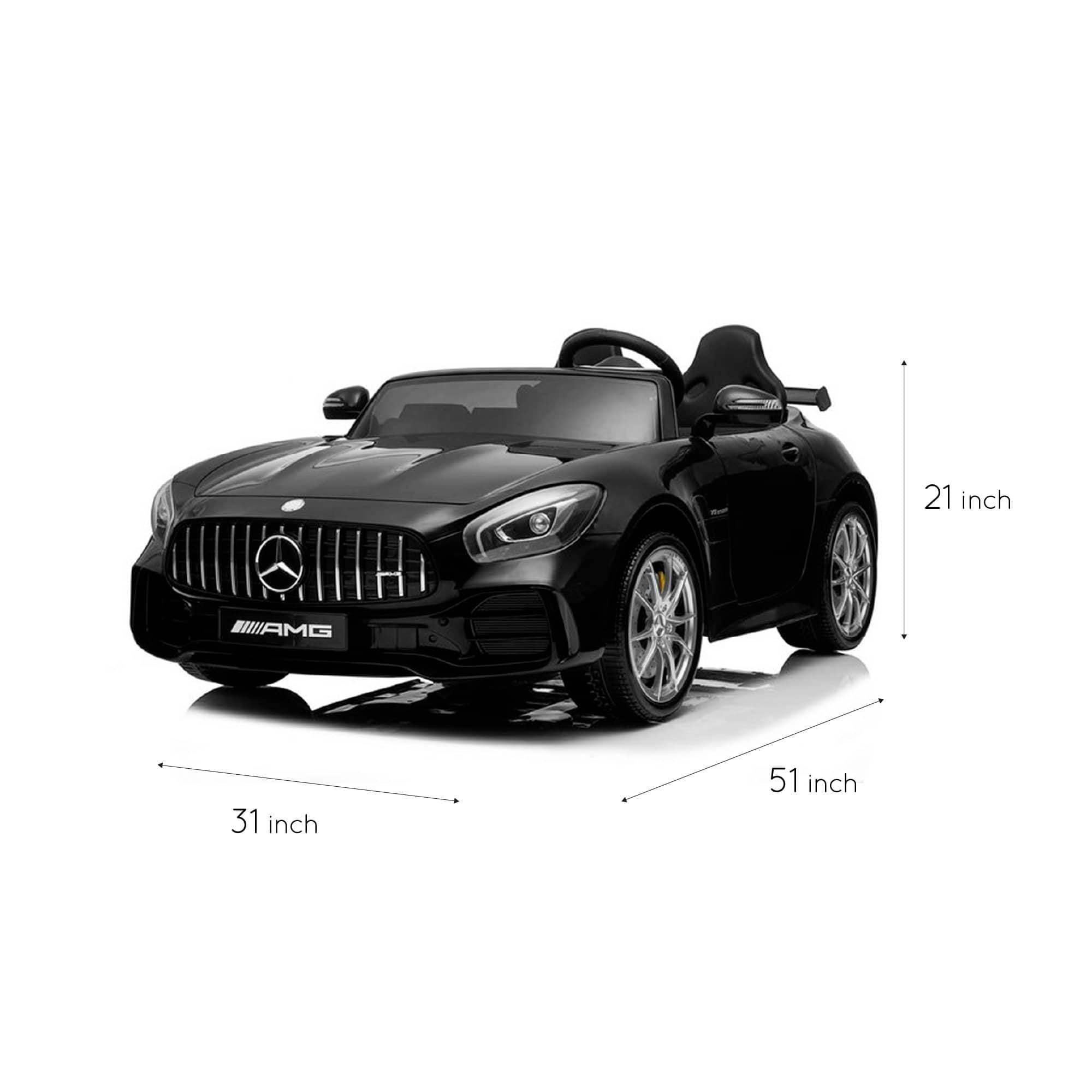 Licensed Mercedes Benz GTR AMG 12V Battery Operated 2 Seater Ride On Car With Parental Remote by Freddo - American Kids Cars